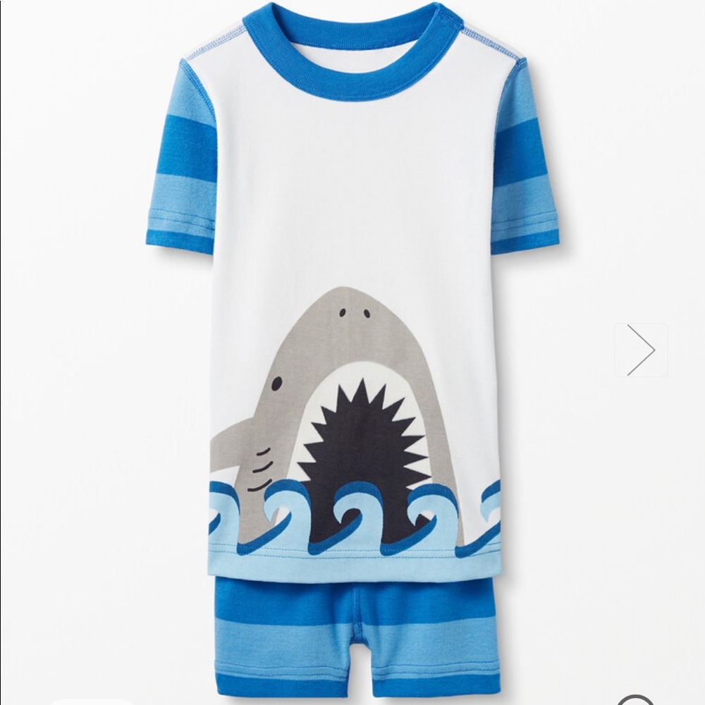 Hanna Andersson Critter Short John Pajamas, NEW